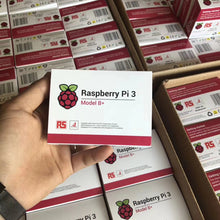 Load image into Gallery viewer, 2018 new original Raspberry Pi 3 Model B+ (plus) Built-in Broadcom 1.4GHz quad-core 64 bit processor Wifi Bluetooth and USB Port